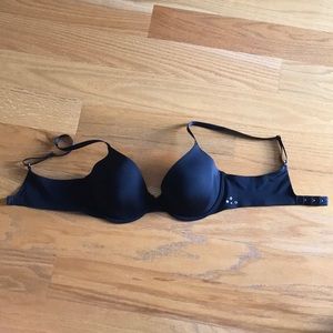 Aerie Real Me Lightly Lined Bra, 32D, Black